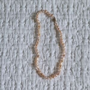 Source Unknown Cream Necklace Elegant Beaded Jewelry